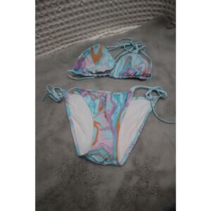 Pink size XL string bikini